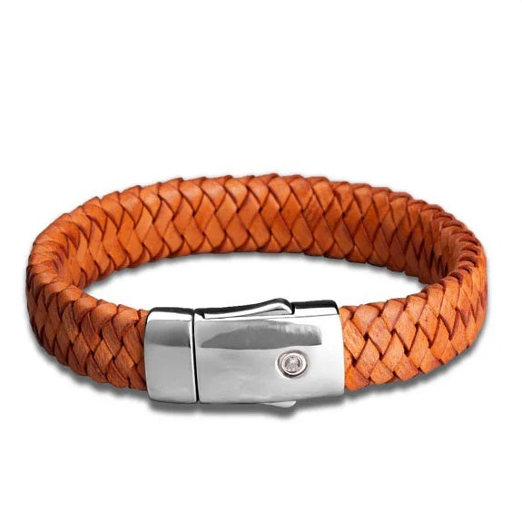 Embrace Remembrance Leather Bracelet
