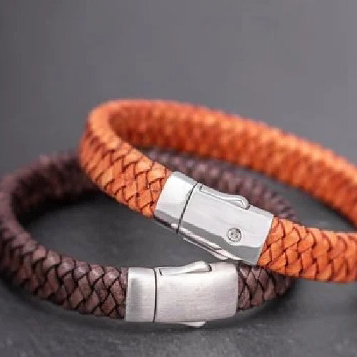 Embrace Remembrance Leather Bracelet