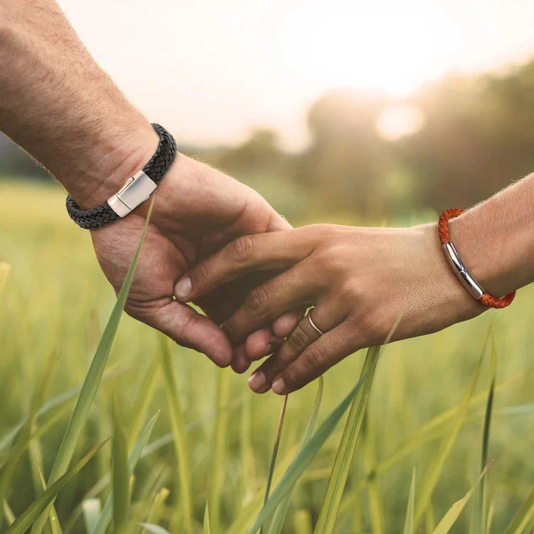 Embrace Remembrance Leather Bracelet