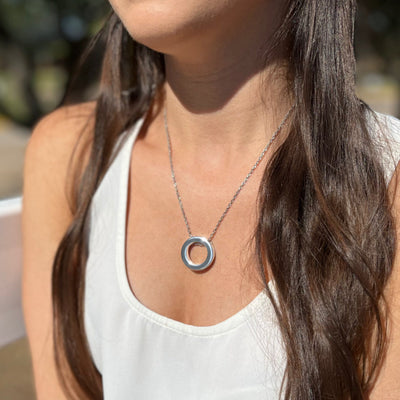 Circle of Life Cremation Pendant - Hyatt Ewald